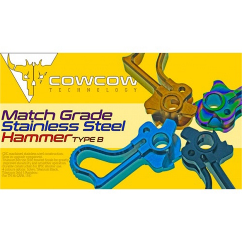 CowCow Match Grade Stainless Steel Hammer Type B - Rainbow