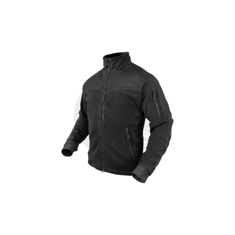 Condor Outdoor Alpha Fleece Jacket (SM)(BLK)