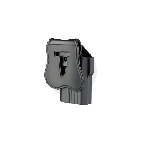 Cytac Gen 4 Hard Shell Adjustable Holster for Glock 17 Series Pistols (Color: Black)