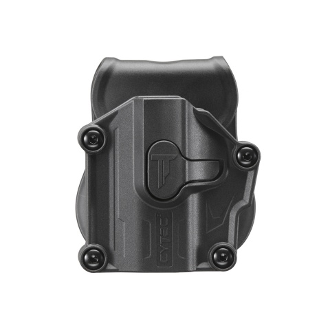 Cytac Left Handed Mega-Fit Hard Shell Holster for Compact Holster (Color: Black)