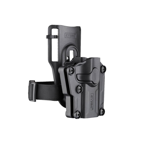 Cytac OWB R-Defender Mega-Fit Universal Pistol Holster (Black)