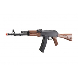 Wellfire Airsoft D74 Plastic AK-74 AEG - BLACK & WOOD