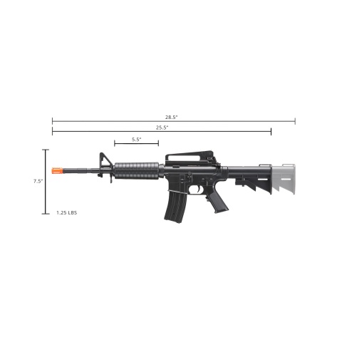 WellFire Airsoft Gun M4A1 Boys Automatic Electric AEG Rifle