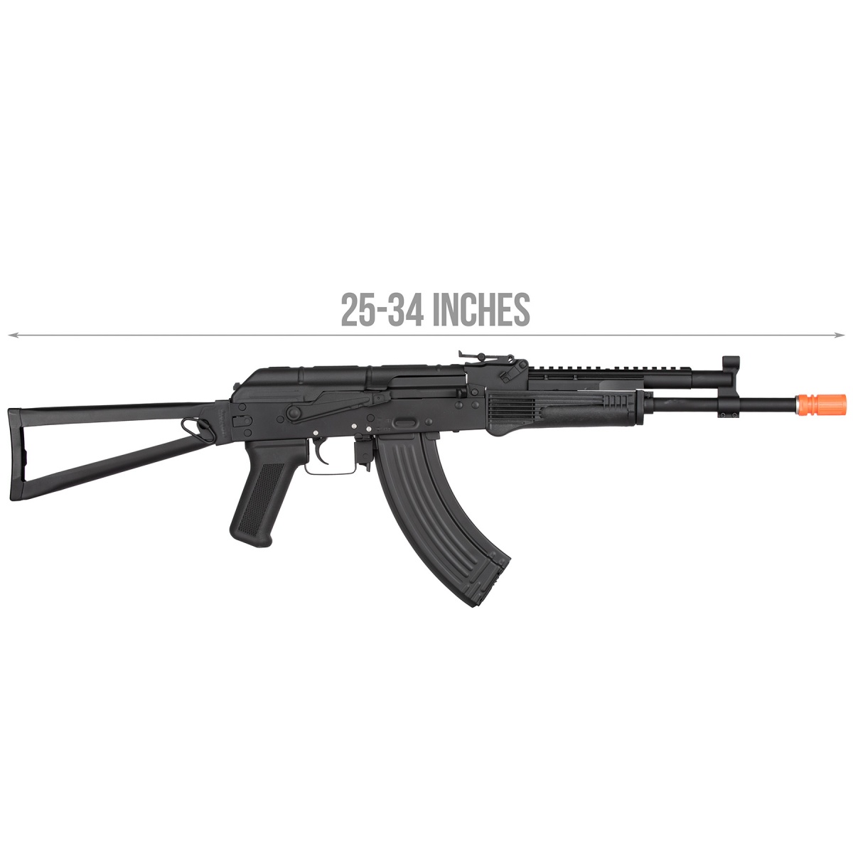 Double Bell AKS74 Airsoft AEG Rifle w/ Metal Body (Color Black