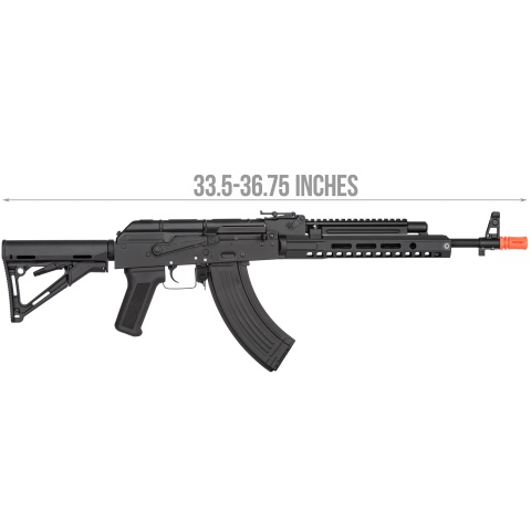 Double Bell Modern AK Airsoft AEG Rifle -w/ Folding Stock - BLACK   (GUN ONLY)                      