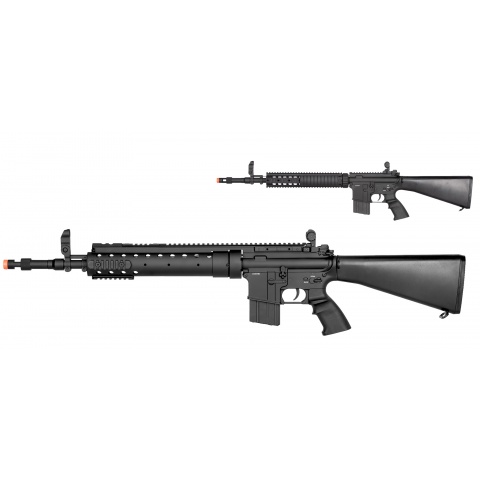 Double Bell MK12 SPR AEG Airsoft Rifle - BLACK