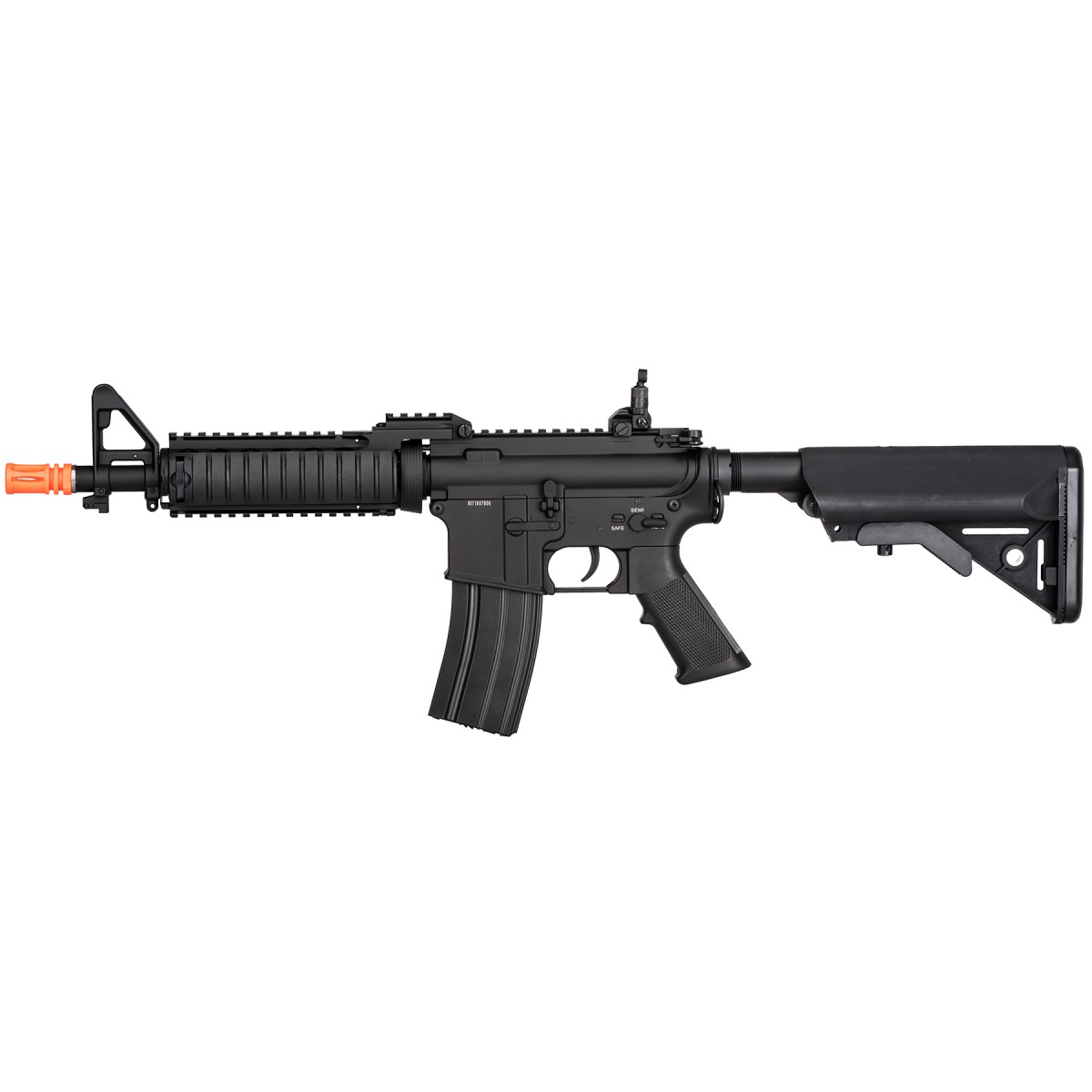 Double Bell M4CQB RIS AEG Full Metal Airsoft Rifle w/ Riser Mount