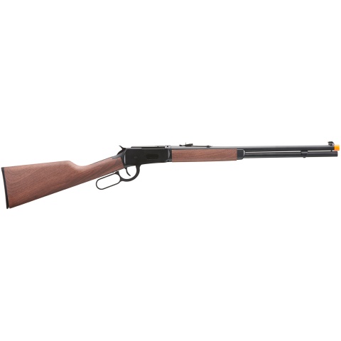 Double Bell M1894 CO2 Powered Lever Action Airsoft Rifle (Color: Black / Imitation Wood)