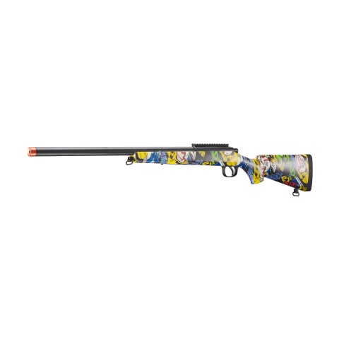 Double Bell VSR-10 Airsoft Bolt Action Sniper Rifle (Color: Graffiti)