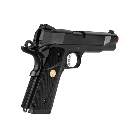 Double Bell M1911 Gas Blowback MEU Airsoft Pistol [Polymer] - BLACK