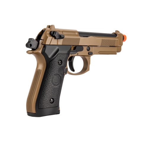 Double Bell M92 Gas Blowback Airsoft Pistol - TAN