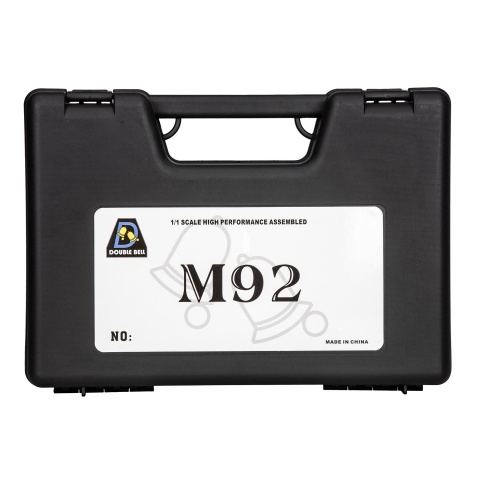 Double Bell M92 Gas Blowback Airsoft Pistol - TAN