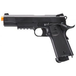Double Bell Co2 Powered 1911 Blowback Airsoft Pistol (Color: Black)