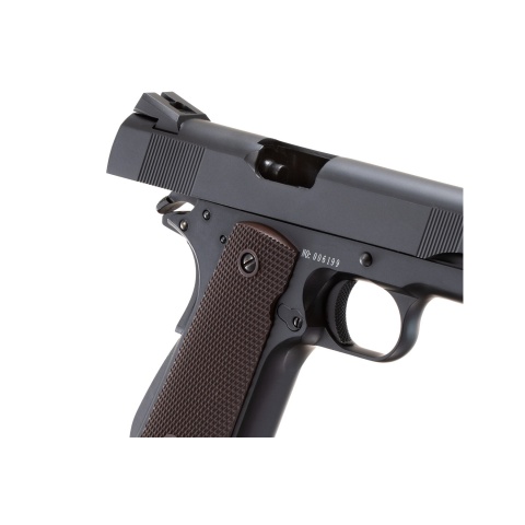 Double Bell M1911 MEU High FPS CO2 Blowback Airsoft Pistol (Color: Black)