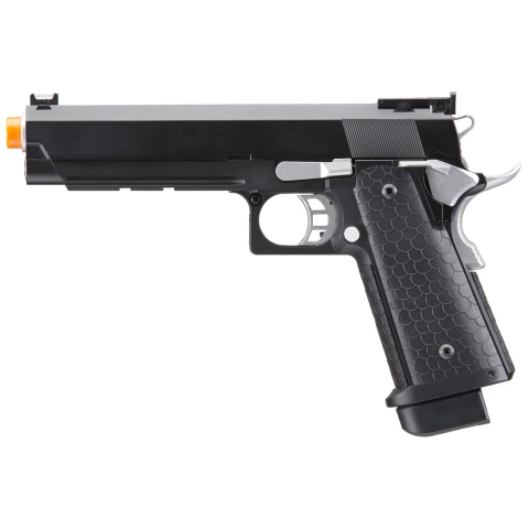 Double Bell Co2 Hi-Capa 5.1 Gas Blowback Airsoft Pistol w/ Silver Hammer