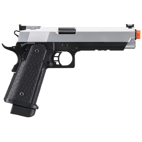Double Bell Co2 Hi-Capa 5.1 Gas Blowback Airsoft Pistol w/ Silver Slide