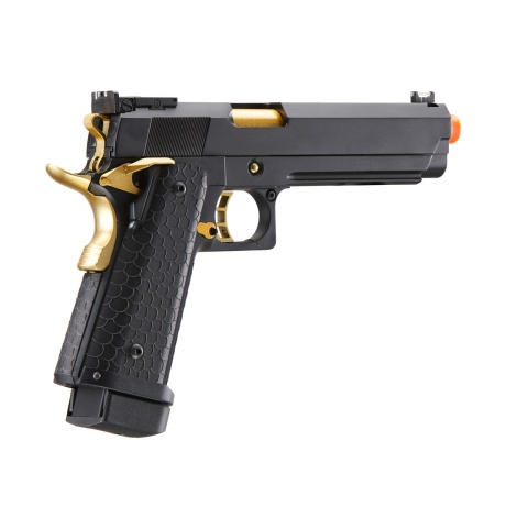 Double Bell Co2 Hi-Capa 5.1 Blowback Pistol with Gold Hammer