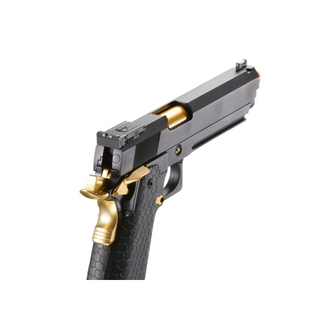 Double Bell Co2 Hi-Capa 5.1 Blowback Pistol with Gold Hammer