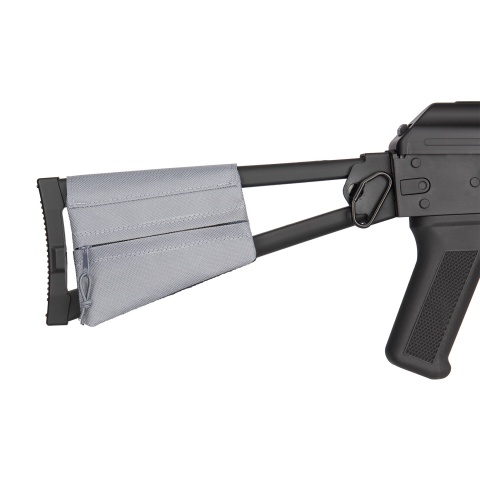 Double Bell AK Tactical Stock Pouch - GRAY