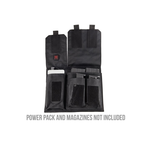 Double Bell Gas Magazine Warmer Pouch (Color: Black)