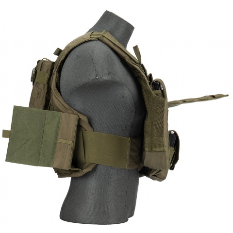 AMA Rapid Response Maritime MOLLE Tactical Vest [1000D] - OD GREEN