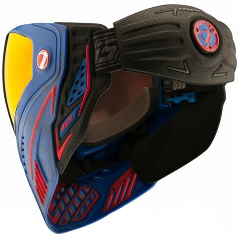 Dye i5 Pro Airsoft Full Face Mask (Color: Red Legion)