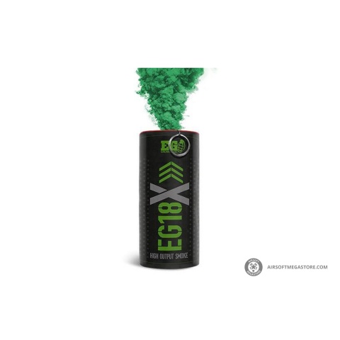 Enola Gaye EG18X Extreme Output Airsoft Wire Pull Large Smoke Grenade (Color: Green)