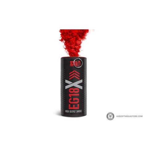 Enola Gaye EG18X Extreme Output Airsoft Wire Pull Large Smoke Grenade (Color: Red)