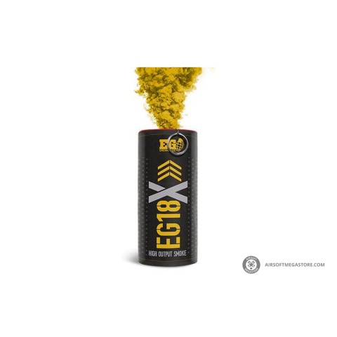 Enola Gaye EG18X Extreme Output Airsoft Wire Pull Large Smoke Grenade (Color: Yellow)
