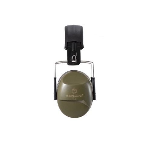 Earmor M06 Low Profile Passive Earmuffs for Sport Shooting (Color: Foliage Green)