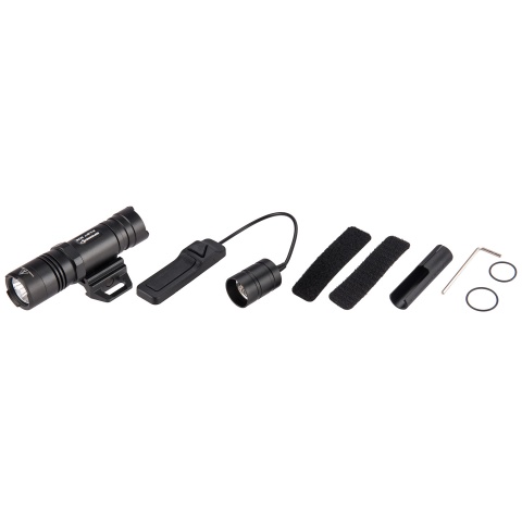 Opsmen FAST 302R WeaponLight 400-Lumen Flashlight for Picatinny Rail - BLACK