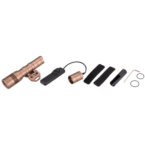 Opsmen FAST502K WeaponLight 800-Lumen Flashlight for KeyMod - TAN