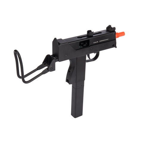Wellfire G12 MAC-11 Co2 Blowback Airsoft SMG (Color: Black)