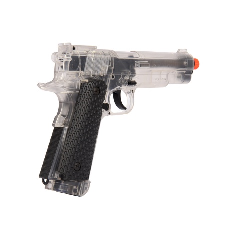 WellFire G292B-CR M1911 CO2 Non-Blowback Pistol (Clear)