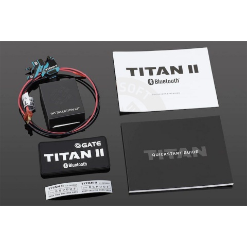 GATE TITAN II Bluetooth for Ver.2 Gearboxes (HPA Rear Wired)