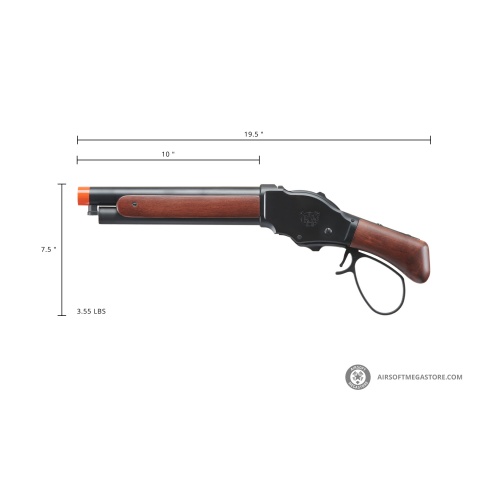 Golden Eagle 1887 Compact Wide Lever Action Shotgun (Black)