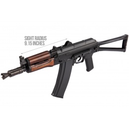 Ghk Ak Gks74u Gas Blowback Ak74u Airsoft Rifle Wood Airsoft Megastore