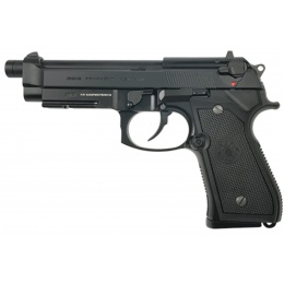 G&G Full Metal M92F Gas Blowback Airsoft M9 Pistol (Color: Black)