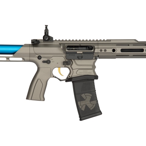 G&G Cobalt Kinetics Licensed BAMF Team AR15 Airsoft AEG Rifle - GRAY