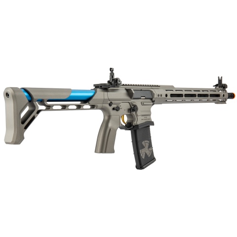 G&G Cobalt Kinetics Licensed BAMF Team AR15 Airsoft AEG Rifle - GRAY