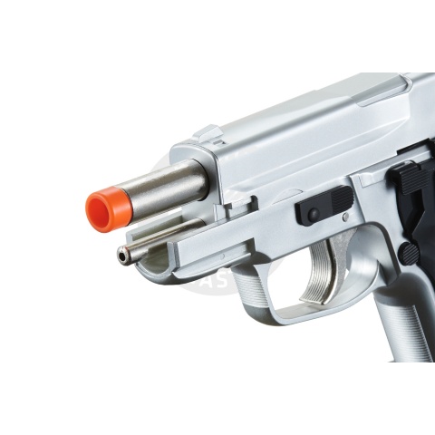 HFC Airsoft Premium Spring Side Arm Pistol - SILVER