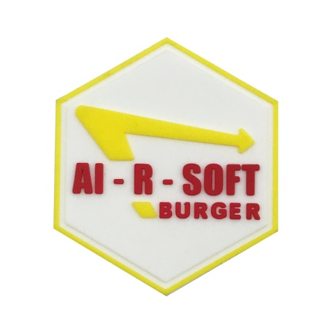 Hexagon PVC Patch Ai-R-Soft Burgers
