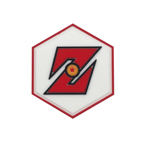 Hexagon PVC Patch Dragon Ball Z Logo