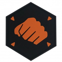 Hexagon PVC Patch Team Fortress 2 Heavy Emblem