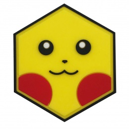 Hex PVC Patch Pikachu