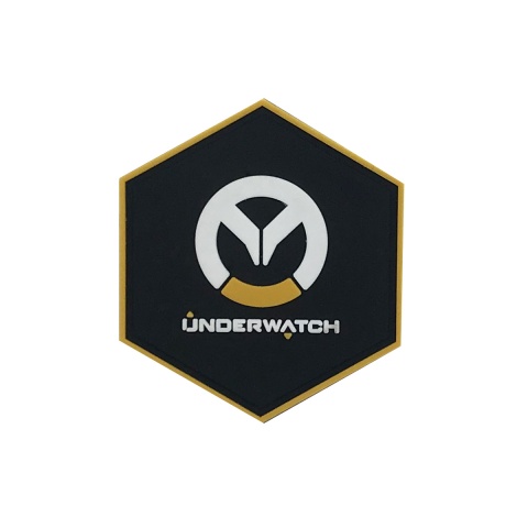 Hexagon PVC Patch Overwatch Logo