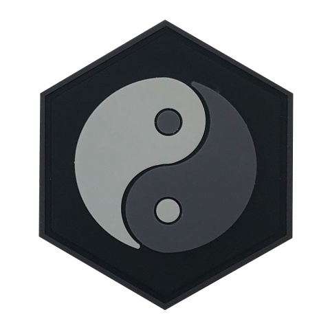 Hexagon PVC Patch Taoism