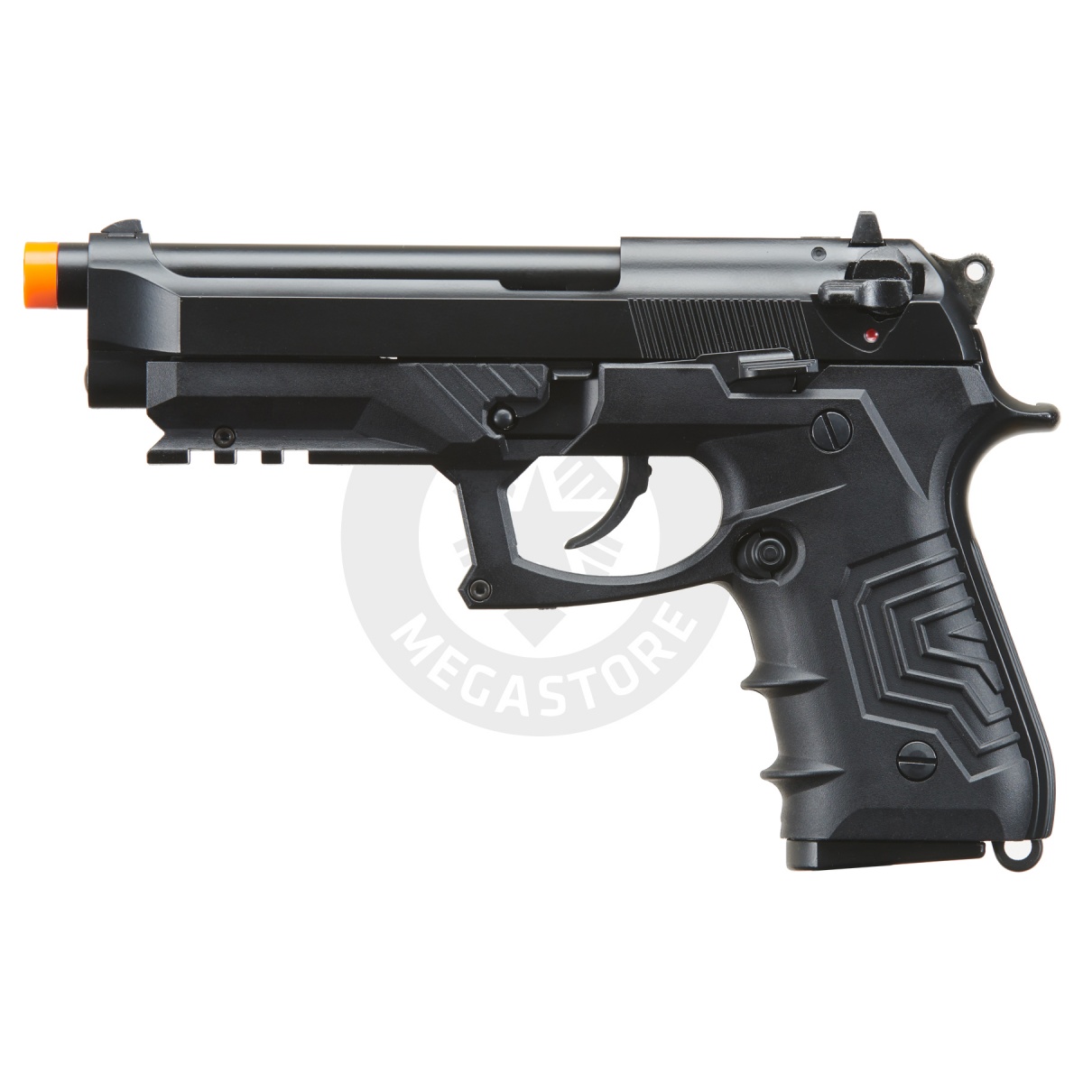 ✓ Pistola Airsoft Pesada HFC HA-113 Negra al Mejor Precio Online