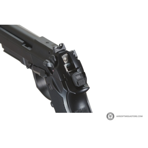 HFC Metal M9 Green Gas Blowback Airsoft Pistol (Color: Black)