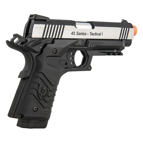 HFC HG-171 Tactical 1911 CO2 Blowback Pistol - BLACK/SILVER